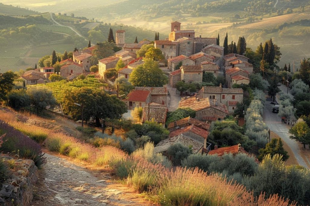 Un village médiéval qui émerveille en Drôme Provençale.