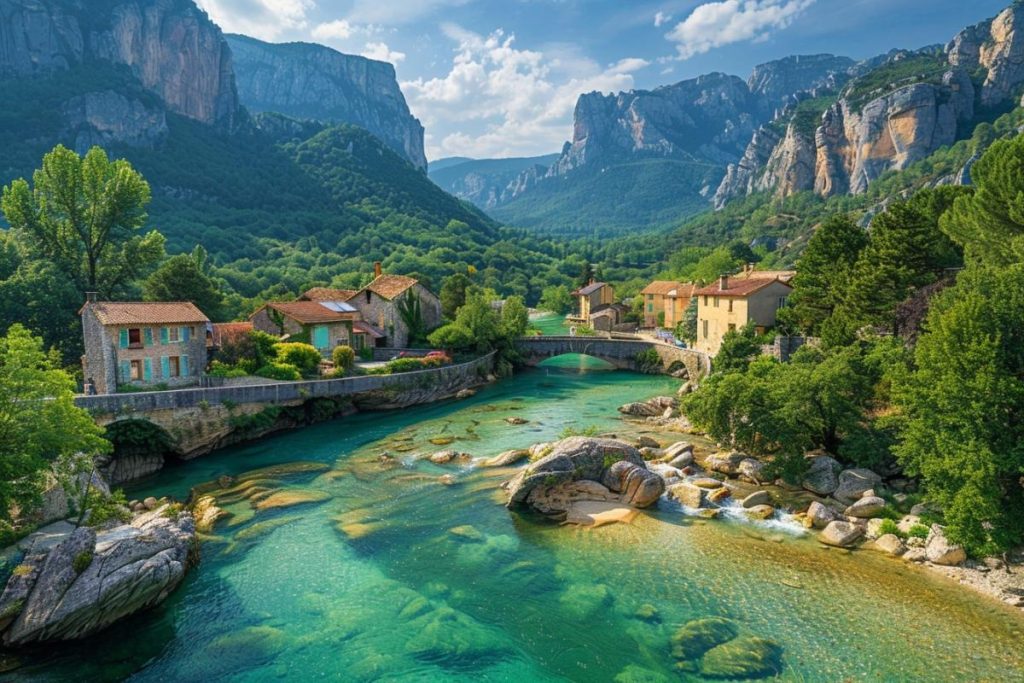Ce village où le Vercors dévoile ses plus beaux trésors fluviaux