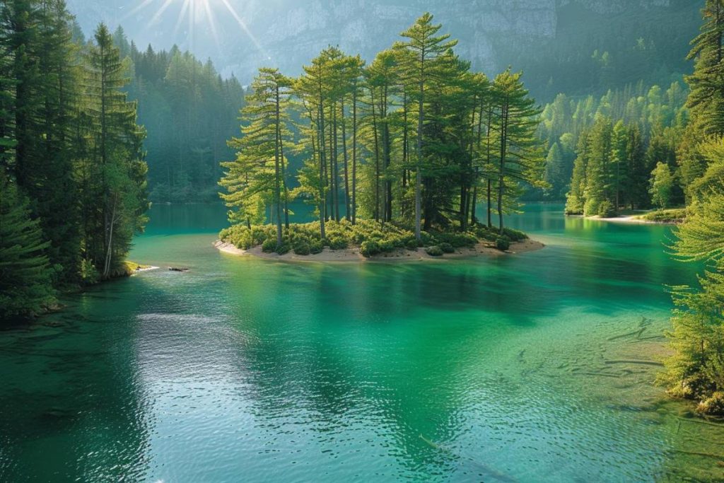 Le lac et l’île de Vassivière