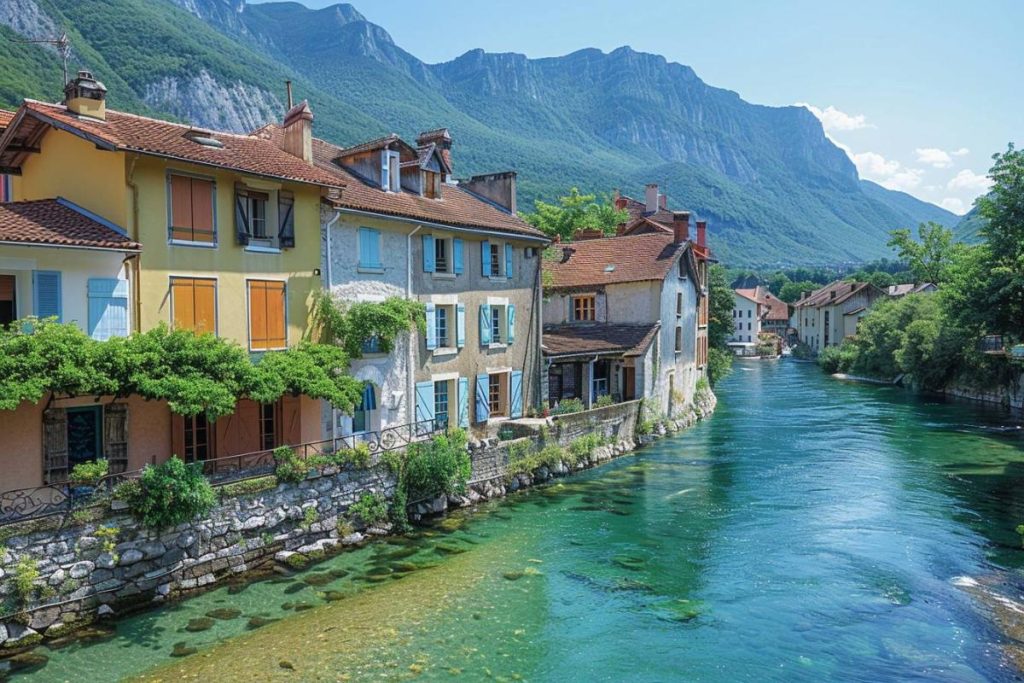 Oubliez la canicule de cet été avec cette ville de Haute-Savoie