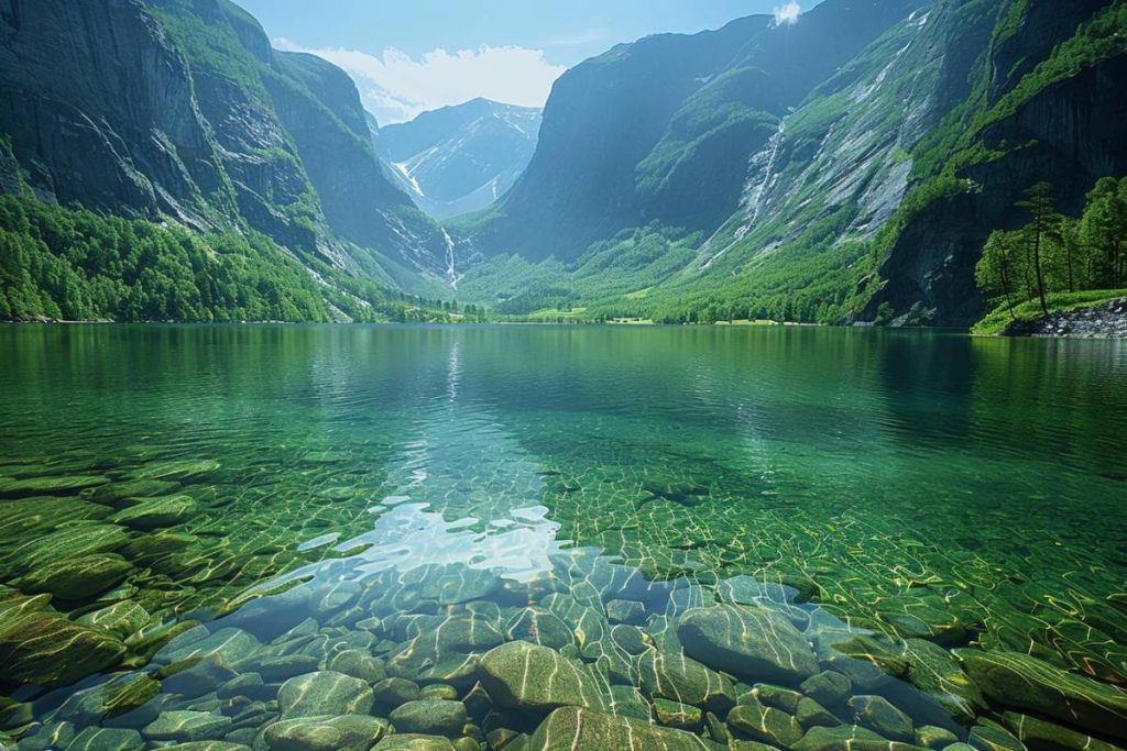 Ce lac en Haute-Savoie vous rappellera les fjords norvégiens