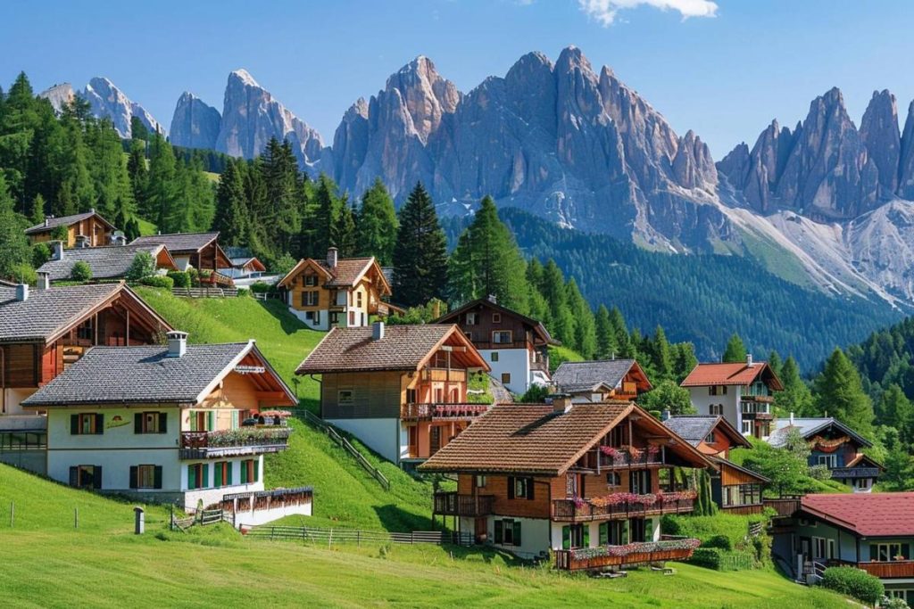 Découvrez ce village des Alpes, aussi pittoresque que les Dolomites.