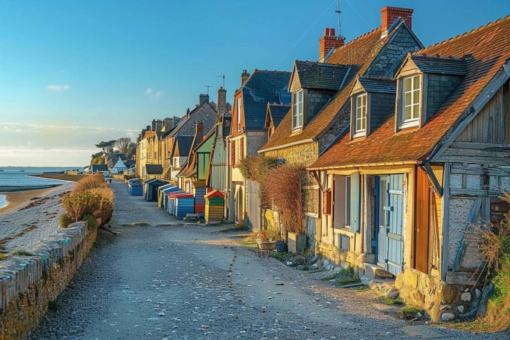 Cette ville normande évoque les petites cités balnéaires anglaises