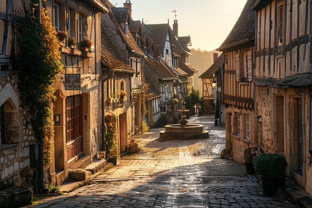 Nichée en Bourgogne, cette petite ville est souvent surnommée 'la cité médiévale endormie'