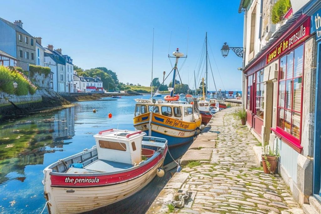 Nichée en Bretagne, cette petite ville est souvent surnommée 'le joyau de la presqu’île'