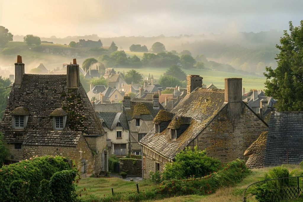 Blottie en Normandie, cette ville semble tout droit sortie des Highlands.