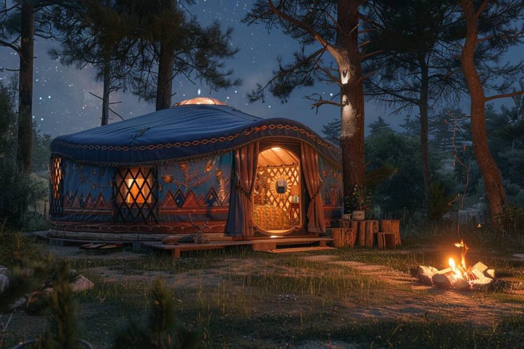 Nuits en yourte, cabane ou roulotte : des hébergements insolites dans la Drôme