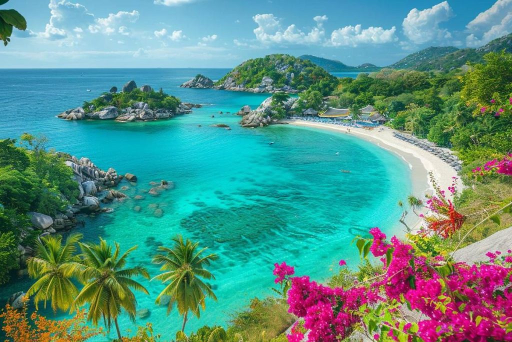 Sur la Côte d’Azur, un archipel insulaire rappelle les paysages paradisiaques des Caraïbes.