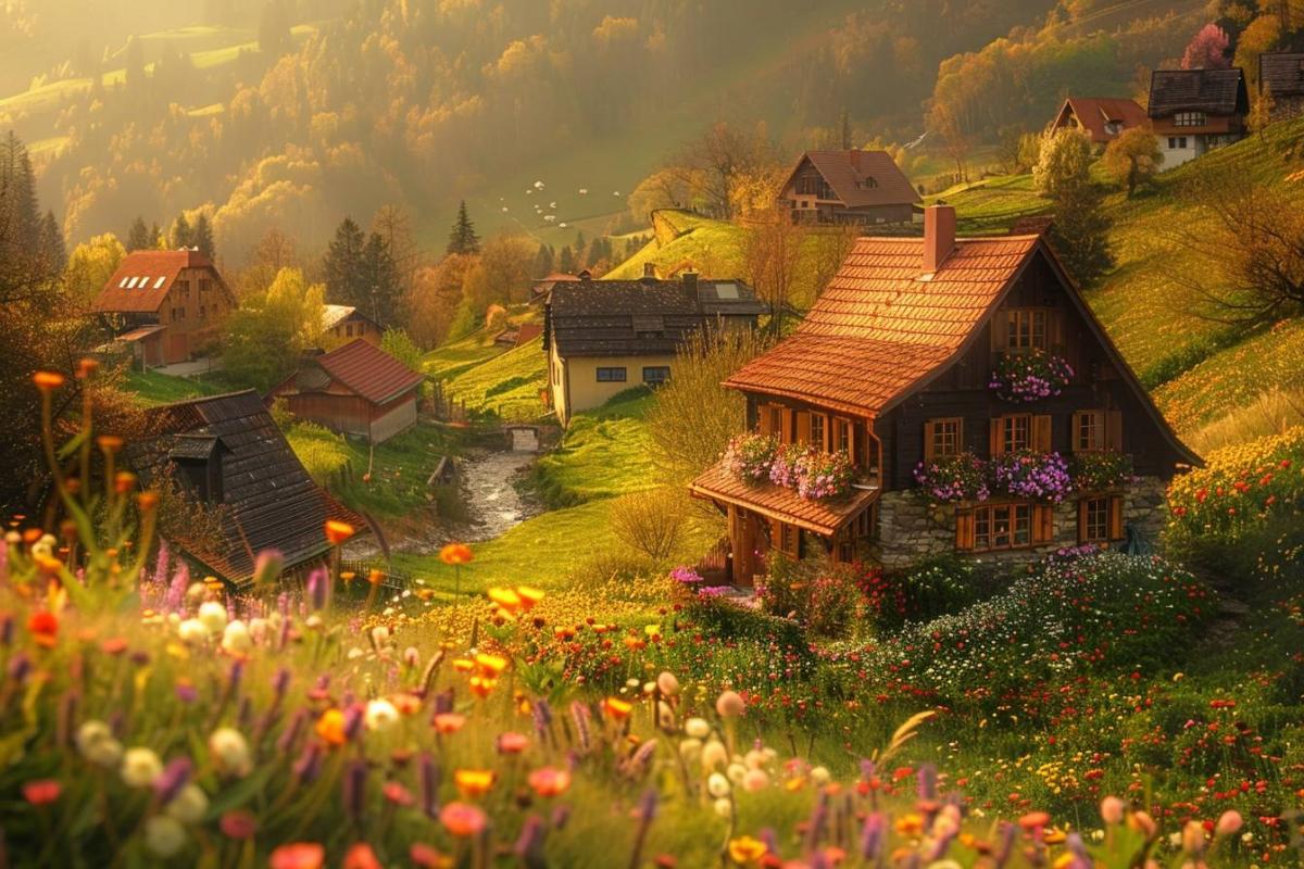 Ce village d'artistes niché dans une vallée verdoyante est un trésor caché de l'Orne.