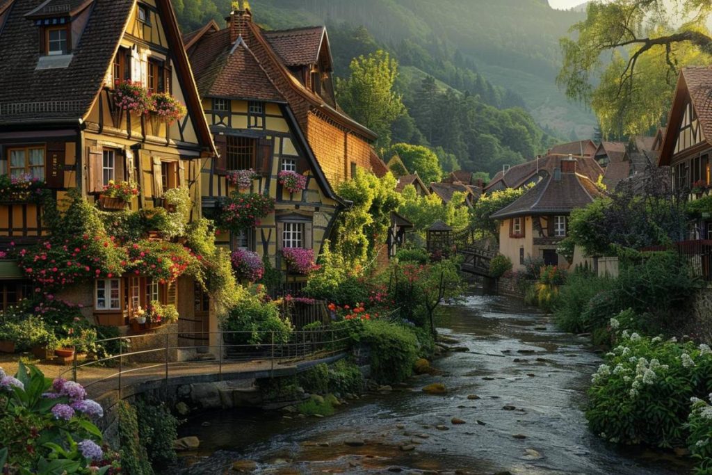 Peut-être que le plus beau coin de France ne se trouve pas dans la Vallée de la Loire, mais dans ce village caché des Vosges ?