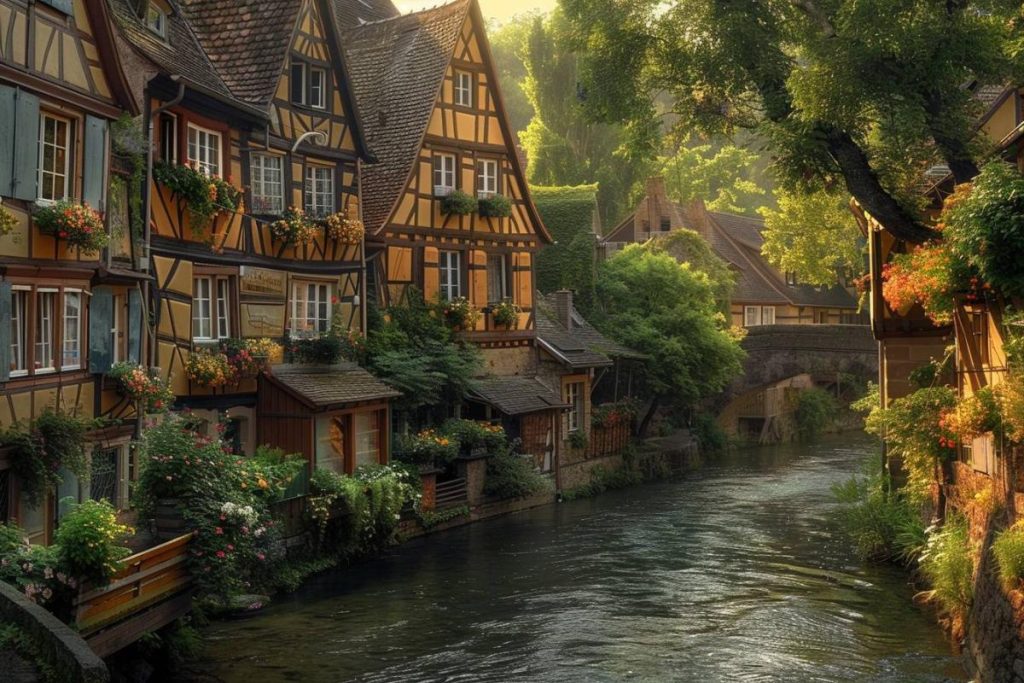 Proche de Strasbourg, ce village allemand est un véritable coin de paradis.