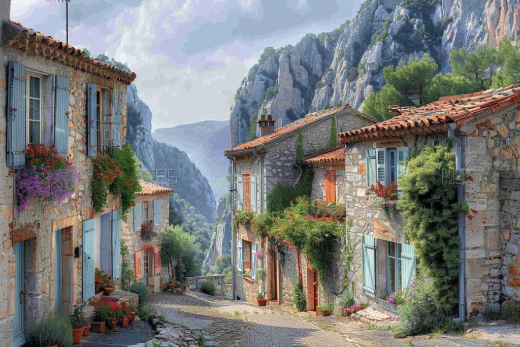 Ce village méconnu des Alpes-de-Haute-Provence est un écrin de sérénité entouré de gorges impressionnantes