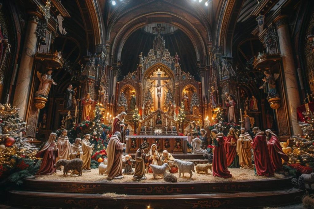 Voici l'endroit ou vous pourrez voir la plus belle crèche de France pour Noël