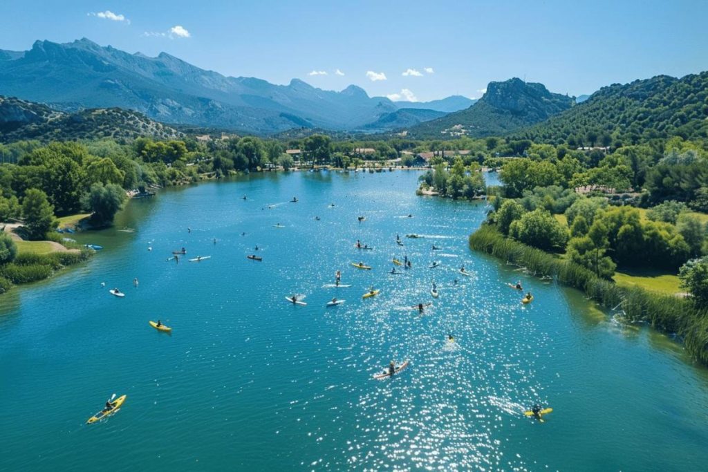 Base nautique et de loisirs de Montélimar : activités aquatiques et détente au cœur de la Drôme