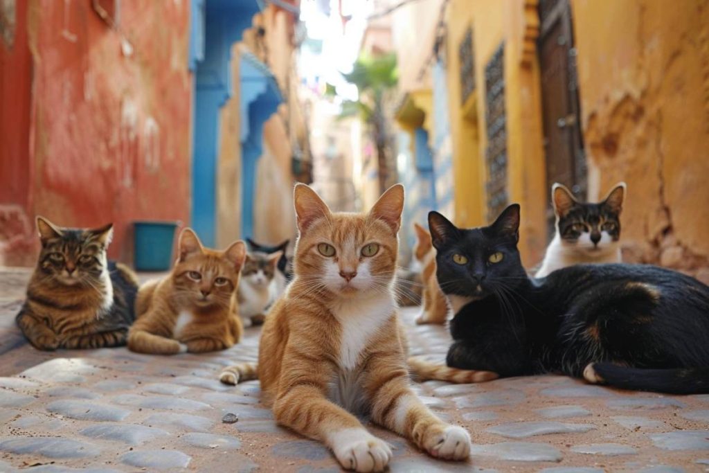 Le Maroc, paradis des chats : découvrez pourquoi les félins y sont si nombreux et adorés