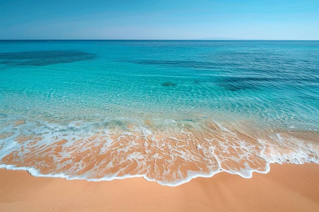 Perchée en Corse, cette plage aux eaux cristallines rivalise avec les Caraïbes.