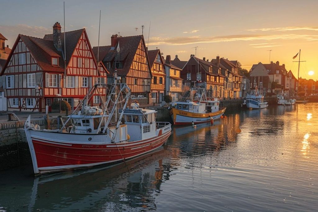 Moins célèbre que Honfleur, cette pépite normande séduit par son charme maritime et intemporel.