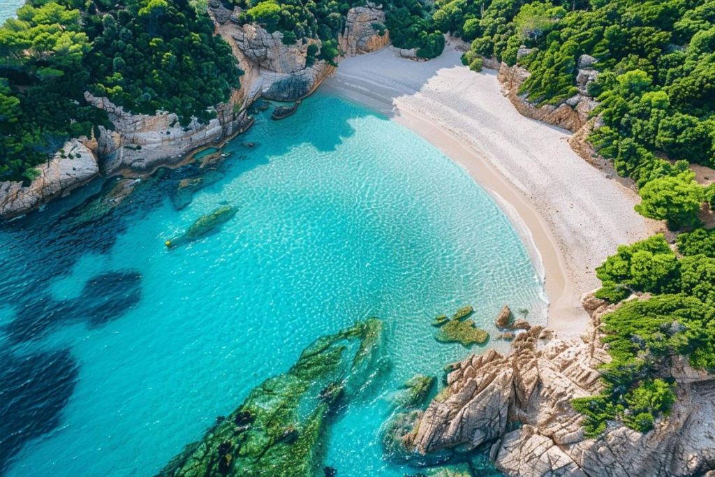 Impossible de ne pas comparer ce coin secret de Corse à la Sardaigne, sauf qu’ici, c’est encore plus préservé.