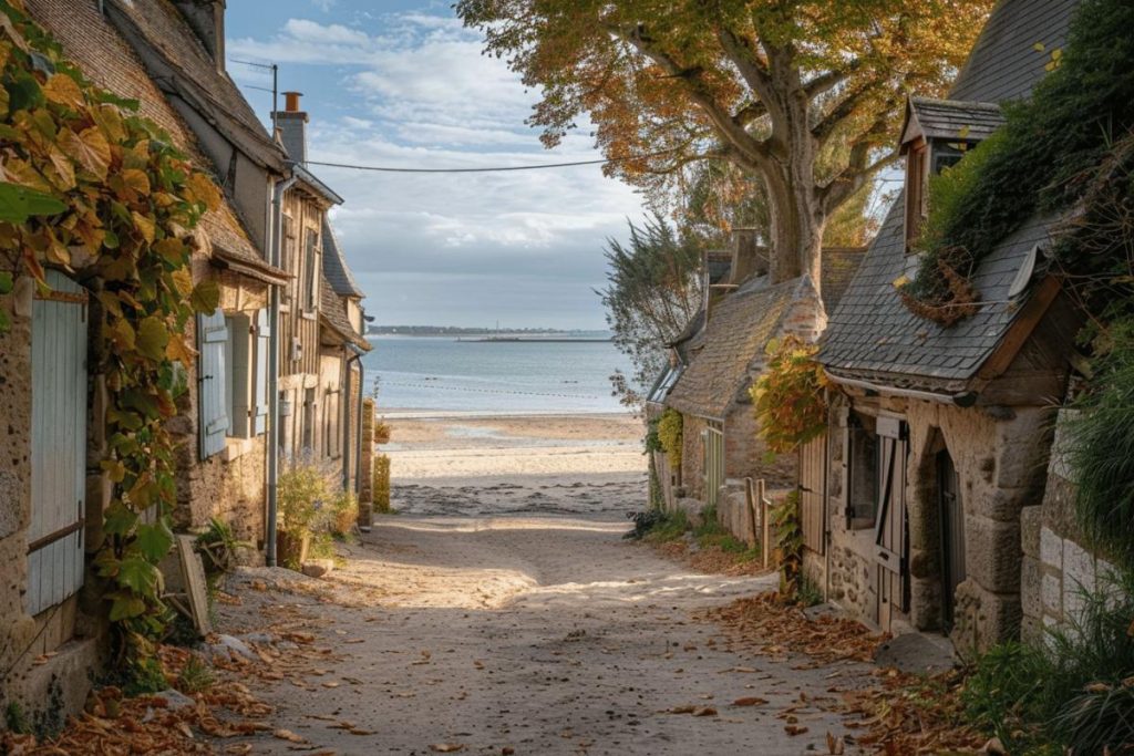Moins célèbre que Deauville, ce village normand est un véritable refuge paisible avec ses plages discrètes.