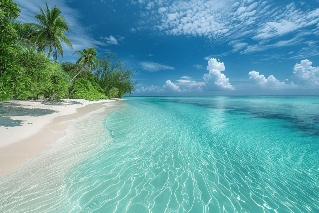 Située près des Bahamas, cette île artificielle attire autant qu’elle intrigue
