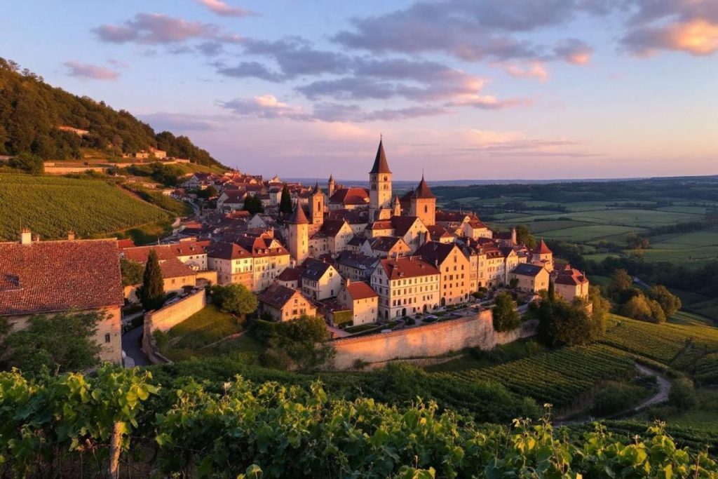 Moins citadine que Dijon, plus raffinée que Beaune : cette ville bourguignonne conjugue vins, calme et beauté