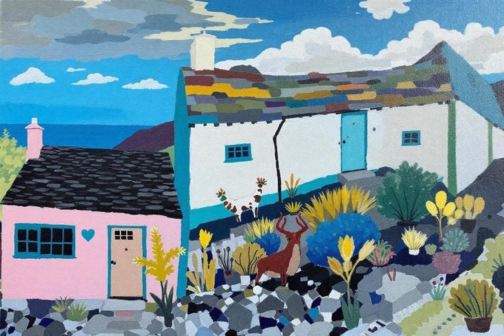Tout le monde pensait que ce hameau de la Drôme était “oublié” – jusqu’à ce que les artistes en fassent leur refuge
