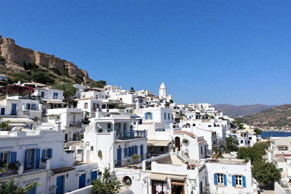 Cette île de Vendée fait penser aux îles grecques avec ses ruelles blanches et ses volets bleus