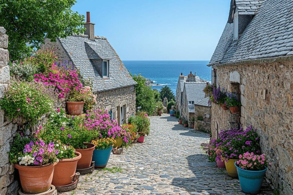 Ce village breton au charme fou rappelle les hameaux suspendus de la côte amalfitaine