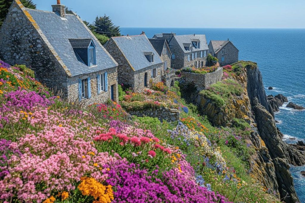 Ce joyau breton en bord de falaise rappelle les villages escarpés des Cinque Terre
