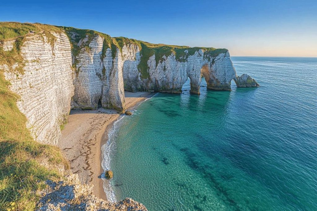 Moins célèbre qu’Étretat, ce littoral normand est un véritable joyau