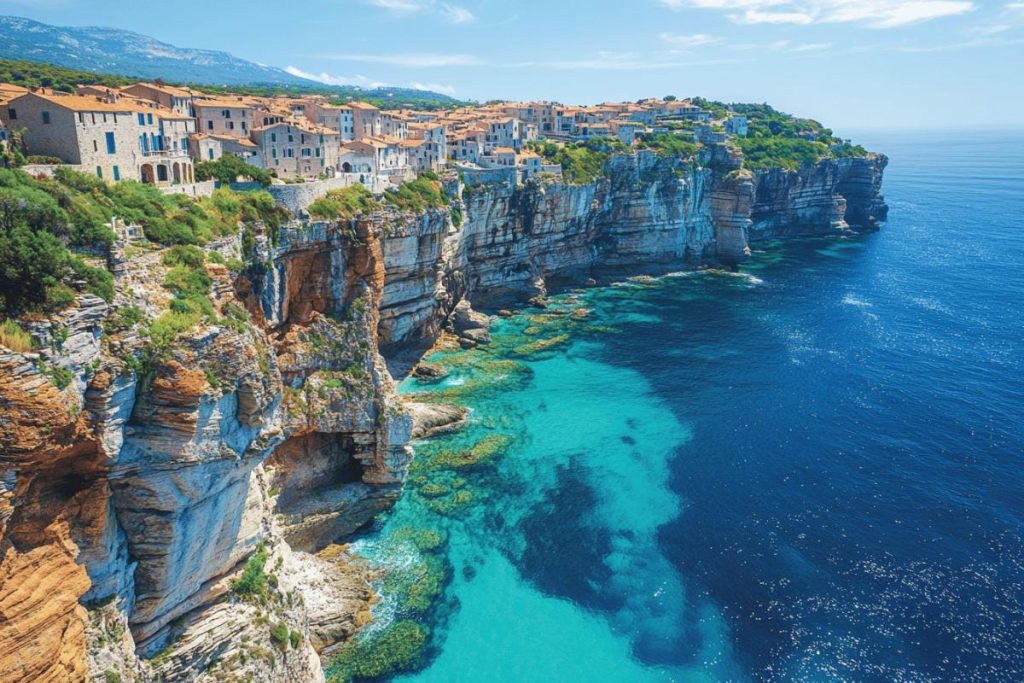 On parle peu de ce village corse… Pourtant, il rivalise avec Bonifacio