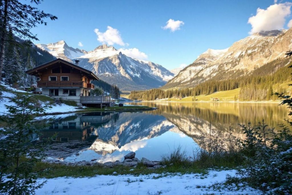 Ce coin du Jura rappelle la Suisse avec ses chalets, ses lacs et ses pâturages d’altitude