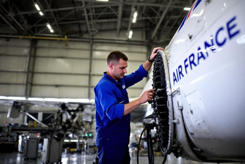 Maintenance aéronautique : inspection détaillée du train d'atterrissage