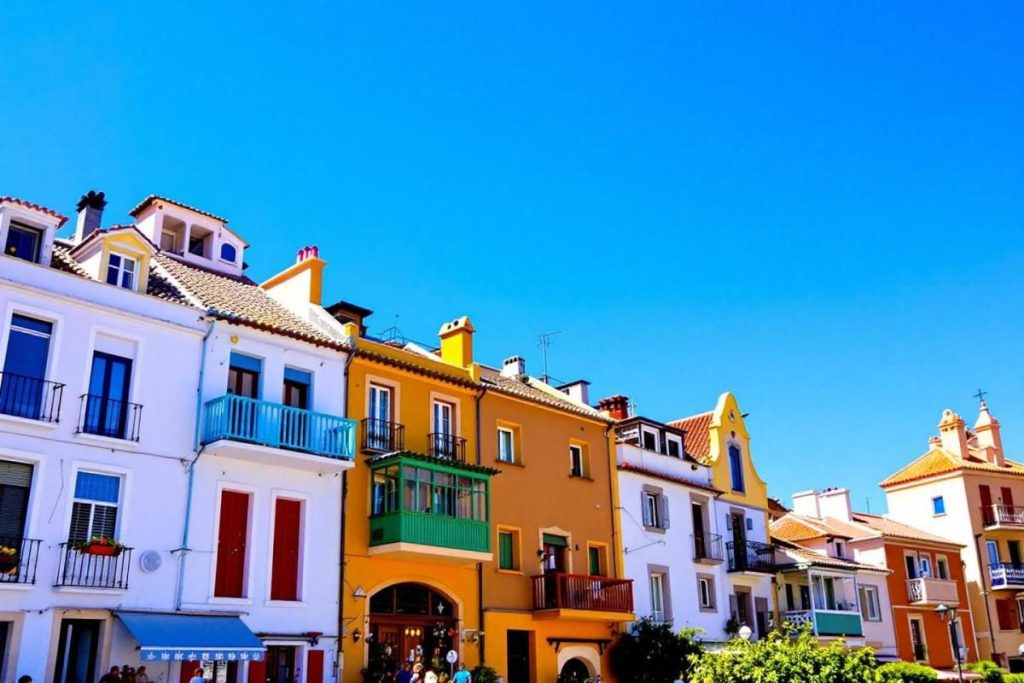 Ce village du Pays basque a des airs d’Andalousie avec ses façades blanches et ses balcons fleuris