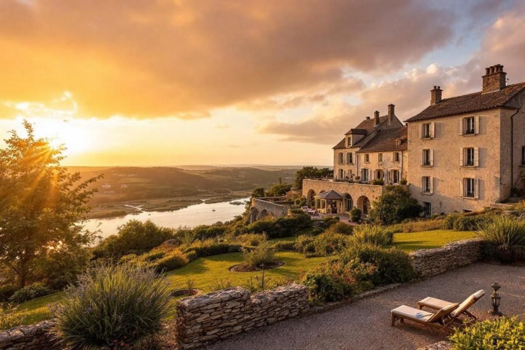 Dominant l’estuaire, cette bastide gasconne séduit les visiteurs par son allure royale