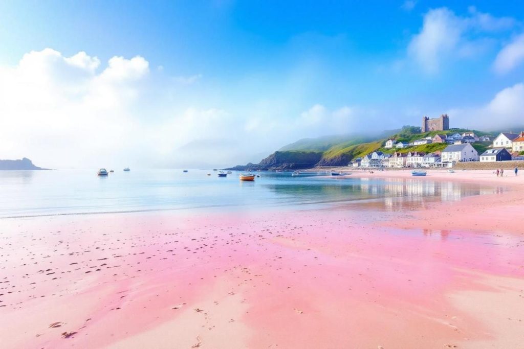Avec ses plages de sable rose, ce port breton est un refuge idyllique pour se ressourcer
