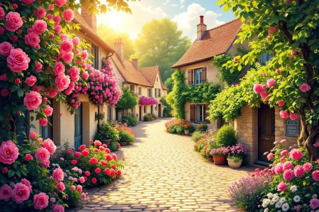 Explorez ce village du Loiret élu plus beau village de France, un paradis fleuri dédié à la rose