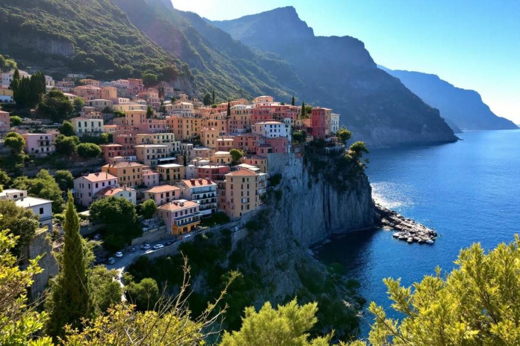 À 1h30 de Marseille, ce village perché sur la montagne offre une vue à couper le souffle sur la Méditerranée