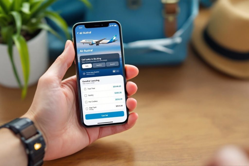 Consulter ma réservation et mon billet Air Austral