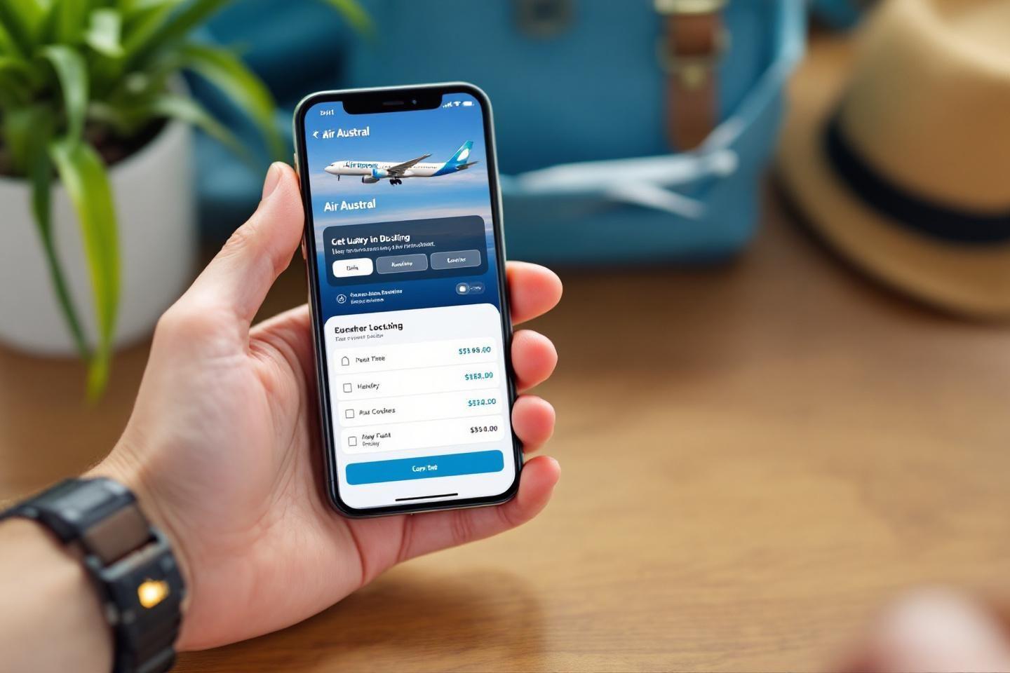 Consulter ma réservation et mon billet Air Austral