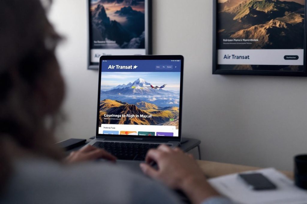Gérer ma réservation Air Transat : enregistrement en ligne et service client