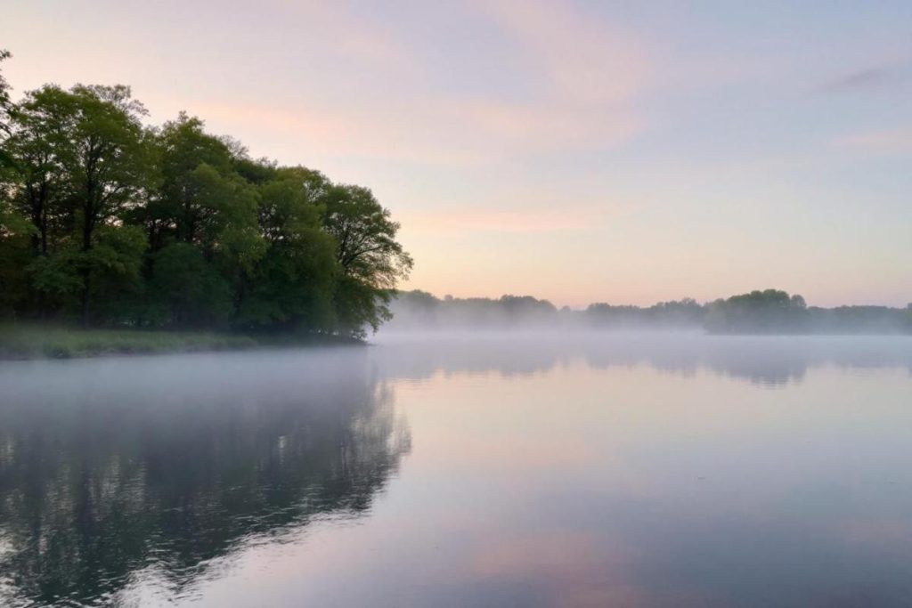 Même magie que les grands lacs français, en toute discrétion