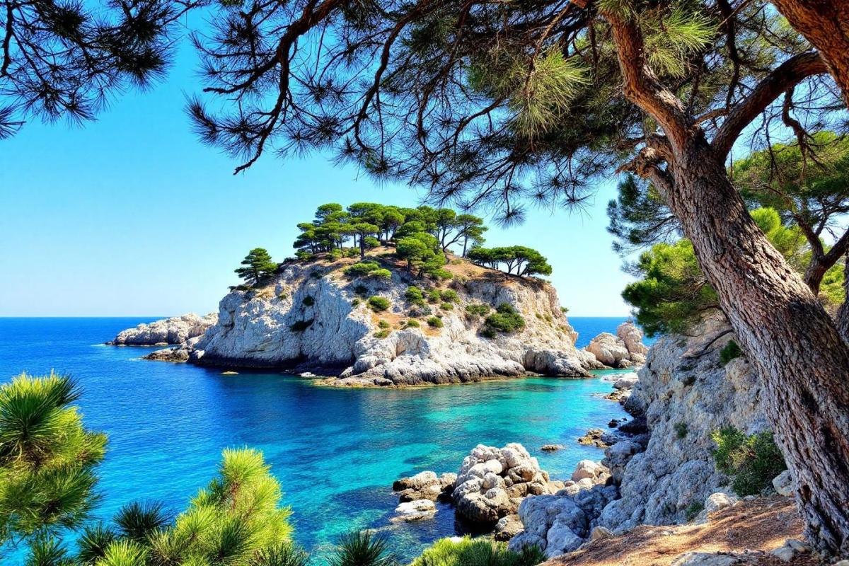 Cette île française fait penser aux Baléares avec ses criques et son ambiance méditerranéenne