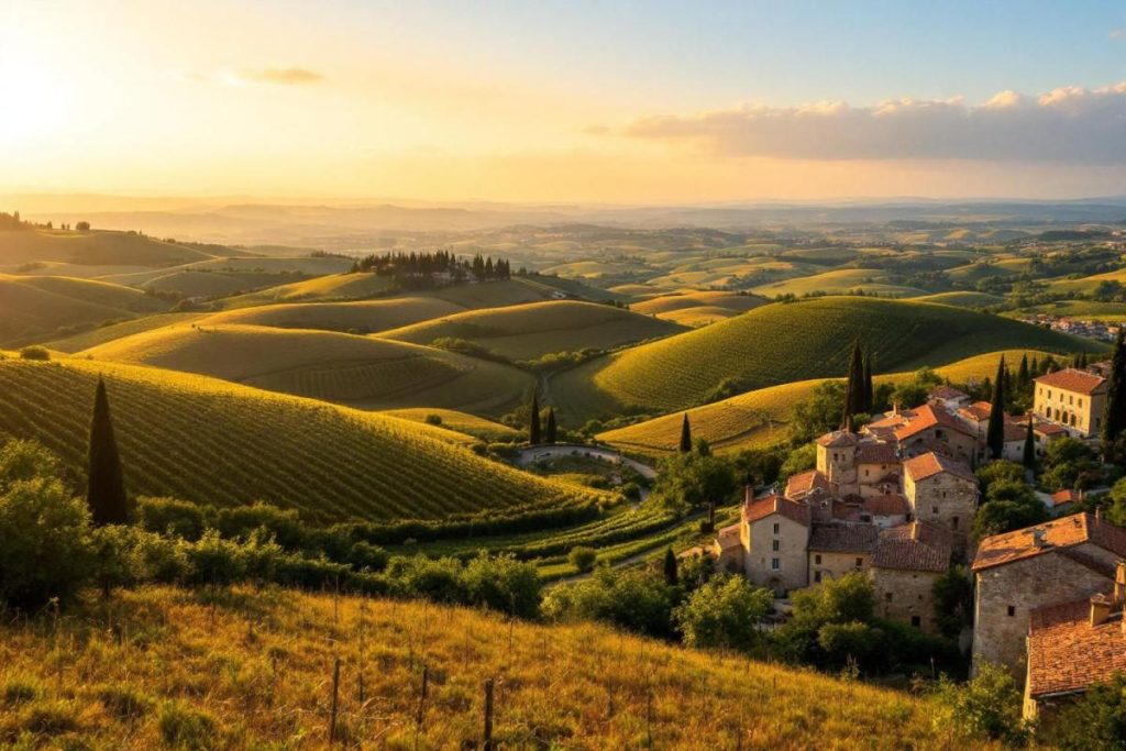 Cette région française est souvent comparée à la Toscane pour ses collines et ses villages