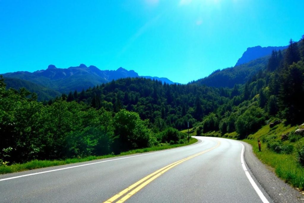 Même sentiment d’évasion que les routes mythiques, mais sans embouteillages