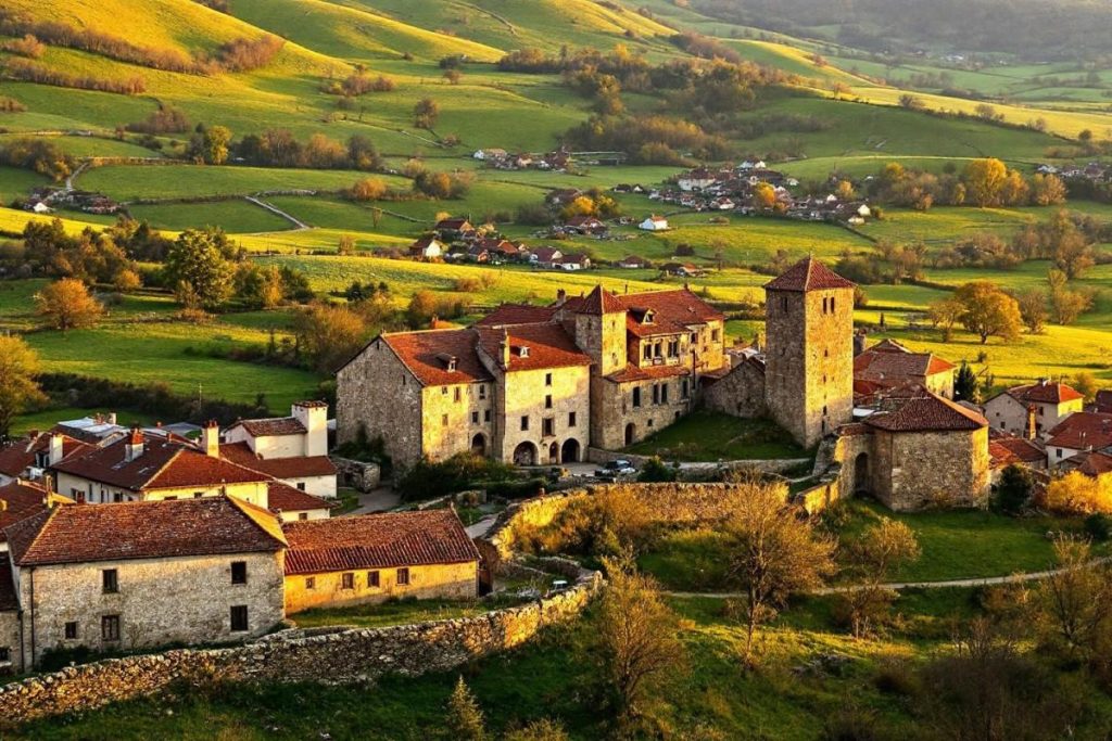 Cette cité de caractère du Cantal est plus impressionnante que Salers et encore confidentielle