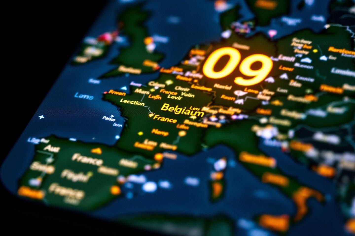 Indicatif pour appeler en France depuis la Belgique : préfixe international et numéro